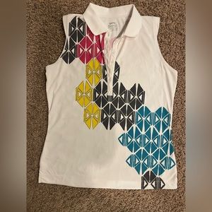 Excellent condition, size Medium, sleeveless Slazenger Women's golf top